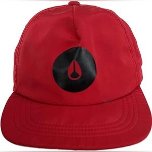 Nixon red cap